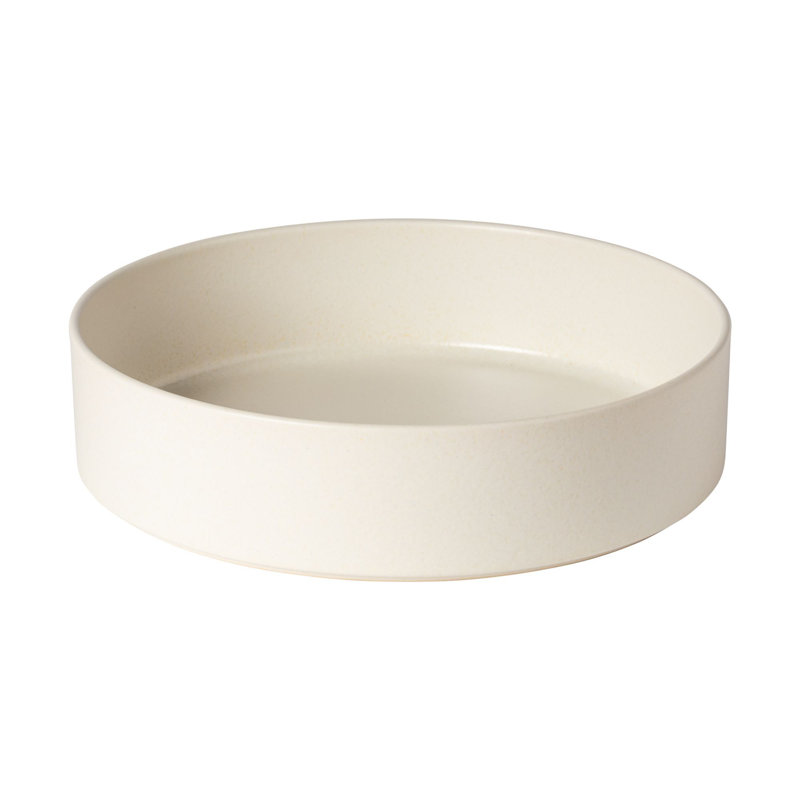 Redonda Stoneware Serving Bowl, White