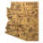 Totally Bamboo State Destination Series Bamboo Arizona Cutting Board