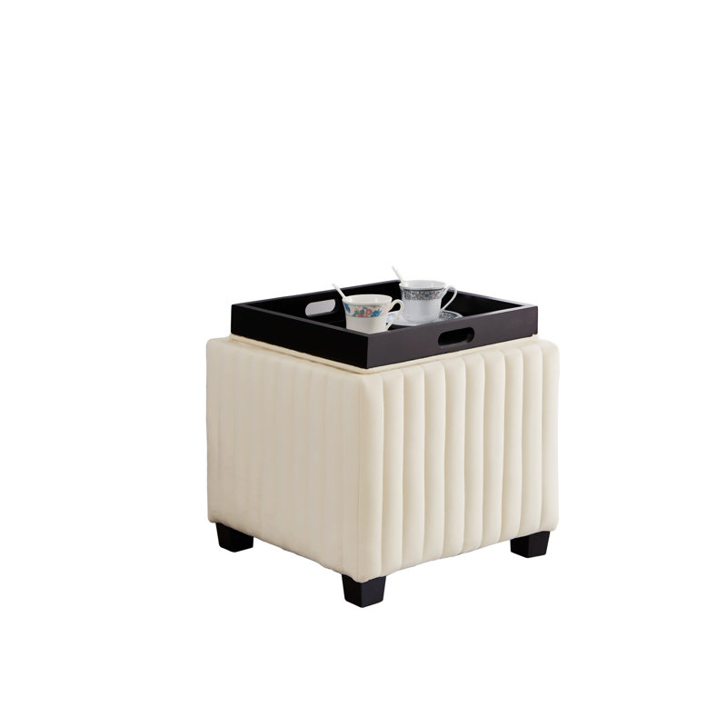 Yamisha End Table, Beige