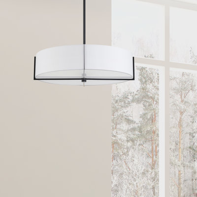 Luminaire suspendu incandescent 4 lumières Preston
