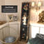 6 Ft. Tall Black Lacquer Room Divider - Royal Ladies