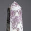 Véritable rubis poli à pointe de quartz de Madagascar (3 lb)