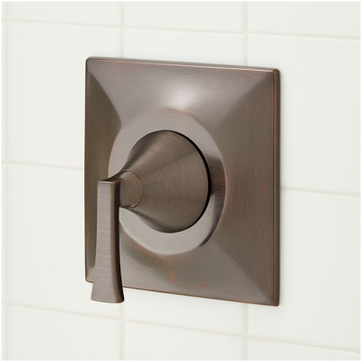 Vilamonte Pressure Balance Shower System with Slide Bar and Hand Shower - Oil Rubbed Bronze