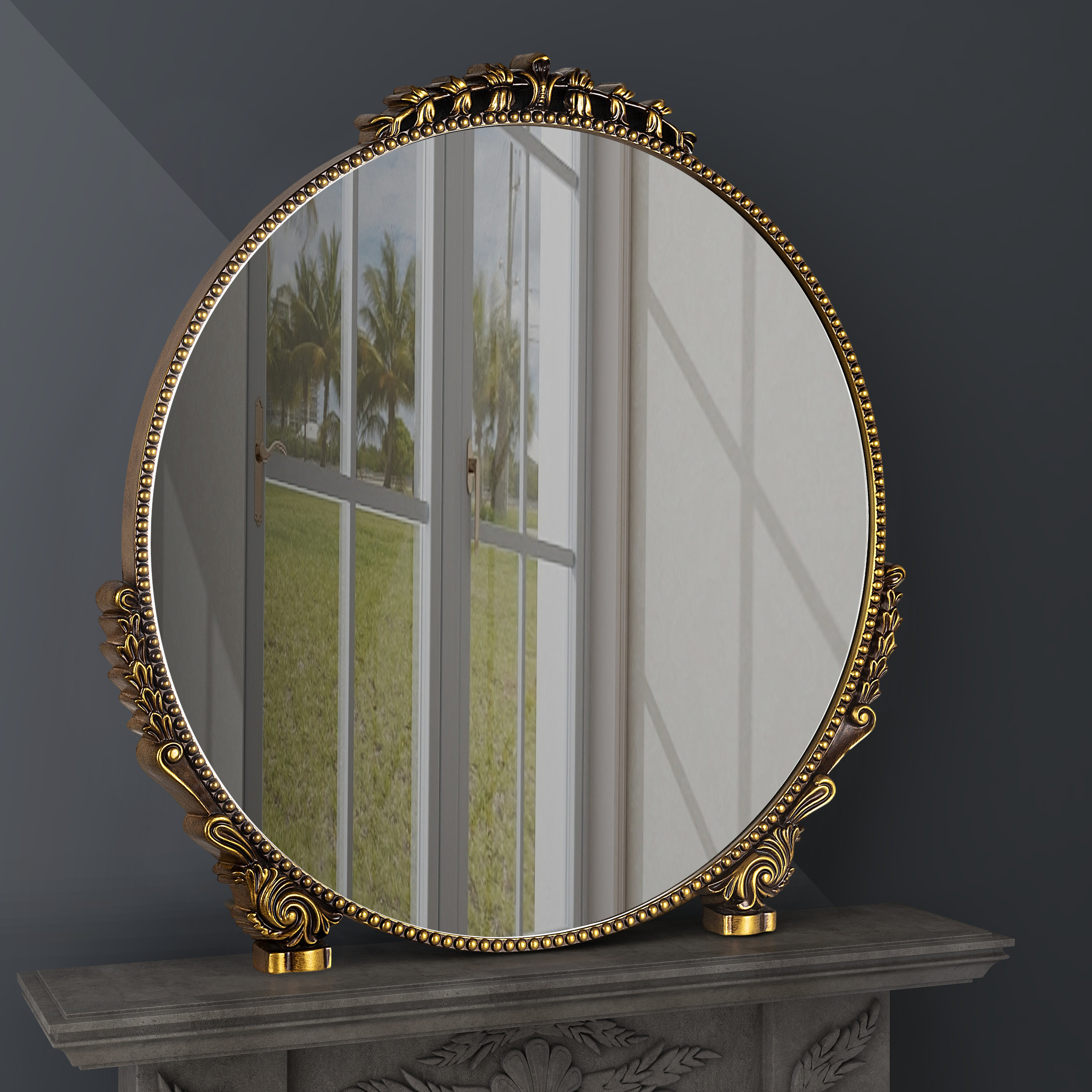 House of Hampton Euri Flat Wall Mirror & Reviews - Wayfair Canada