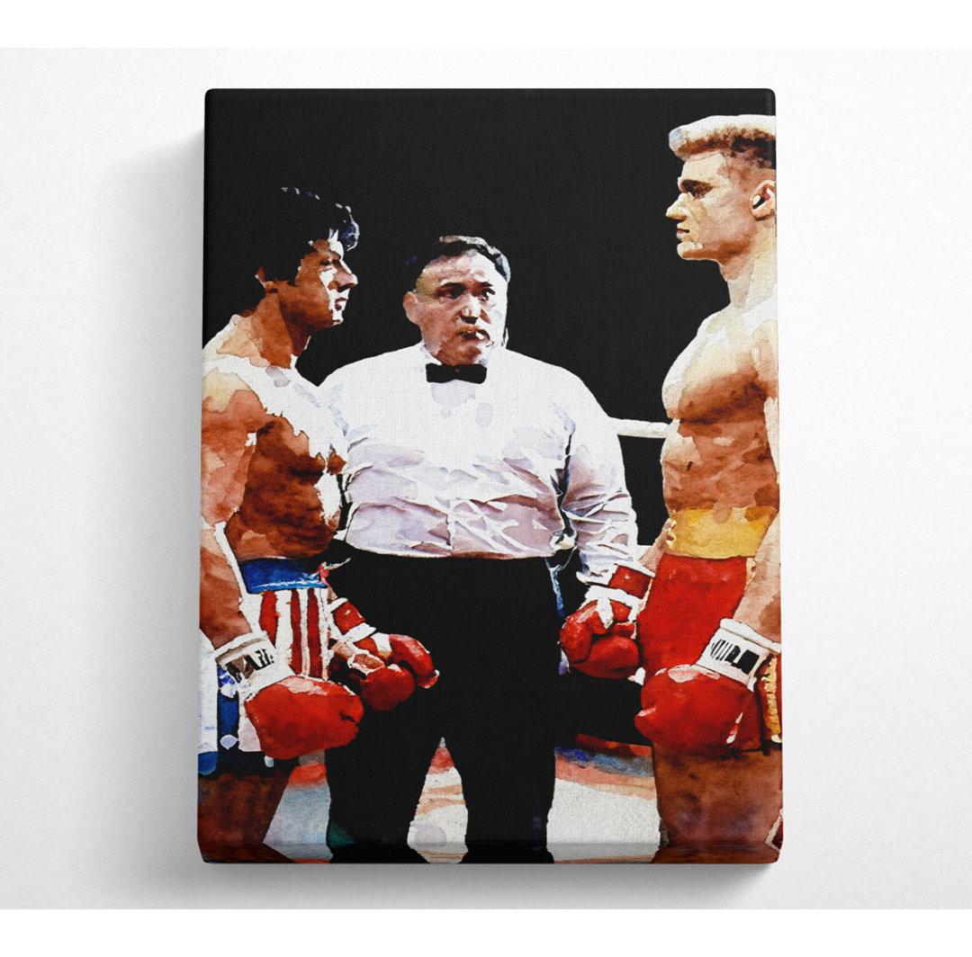 Rocky Vs Russia - Kunstdrucke auf Leinwand