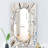 Marbled Diamond Traditional Accent Mirror-40238917-40086017