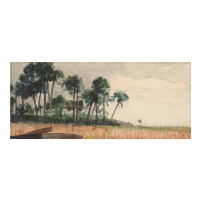 Palmiers rouges par Winslow Homer - Impression giclée