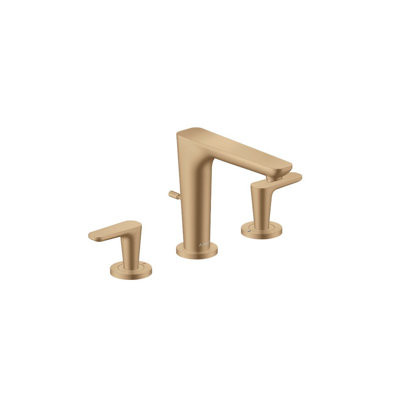 AXOR Citterio C Widespread Faucet 125 With Pop-Up Drain, 1.2 GPM