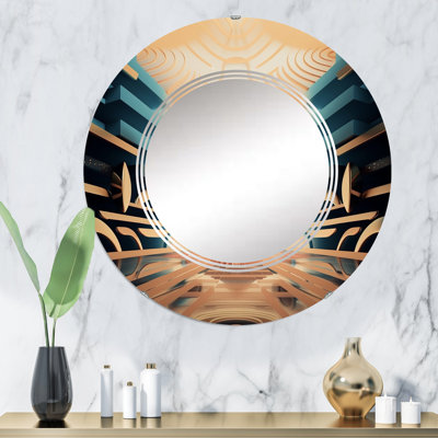 Armeria - Miroir mural moderne rond