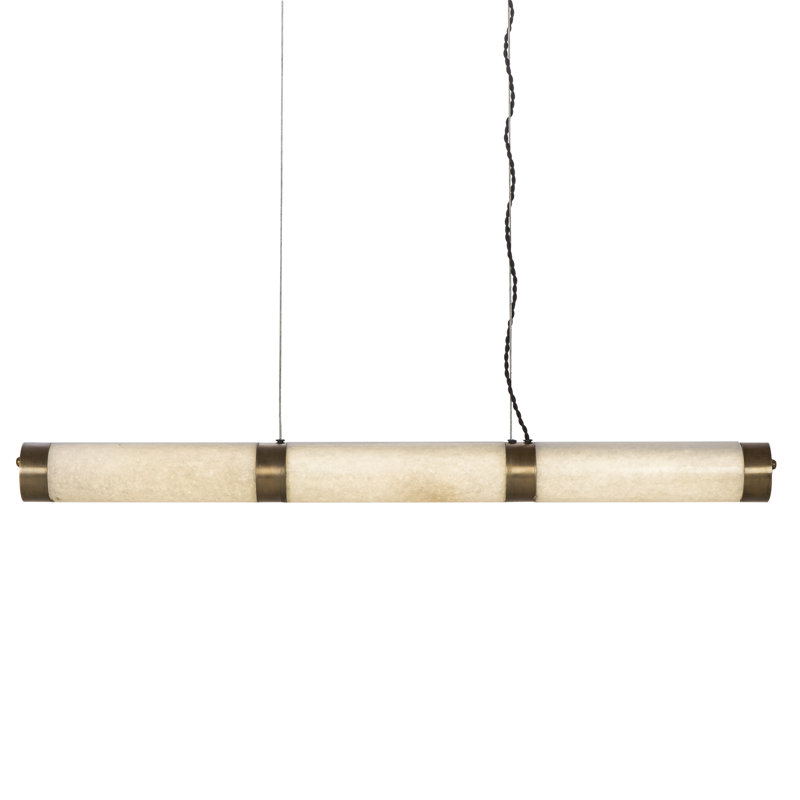 Luminaire suspendu linéaire unique à 1 lumière Nellcote Stream