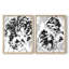 «Ocean Inkblot III», reproduction encadrée de qualité supérieure - prête à être accrochée - aucun clou requis - aucun clou requis-1015736238-1015736235