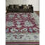 Hand-Knotted High-Quality Red and Gold Area Rug