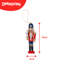 13cm Solid Colour Wood Christmas Hanging Figurine Ornament