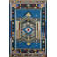Tapis Kilim 8 x 10 avec motifs géométriques artistiques