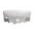 The Renovators Supply Inc. 20 " Porcelain Rectangular Bathroom Sink and Overflow Hole