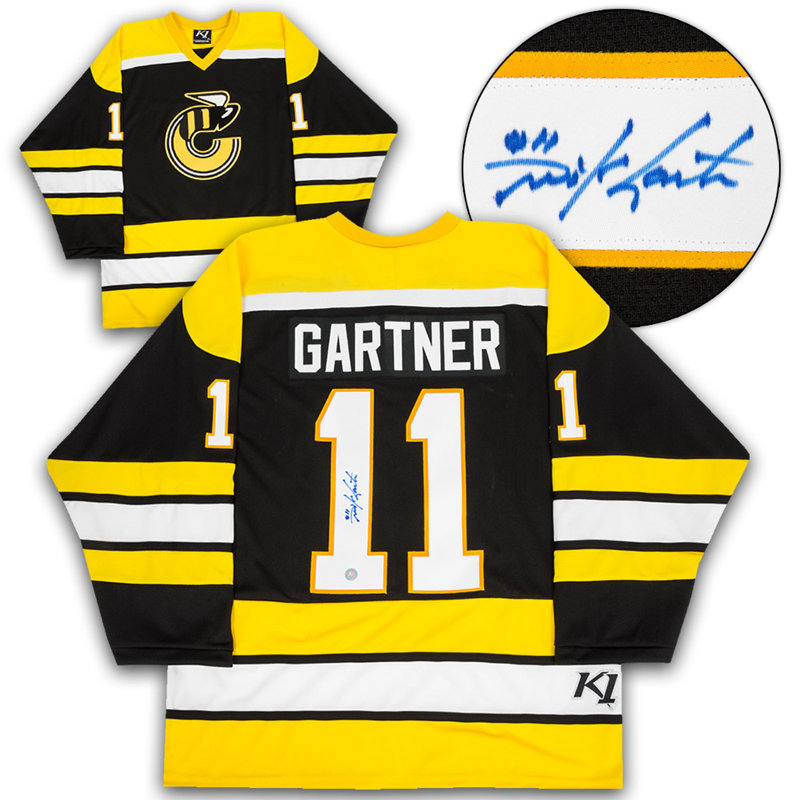 Mike Gartner, Cincinnati Stingers, chandail blanc