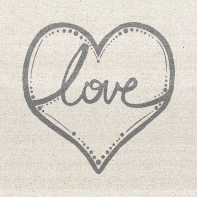 Love Tribal 2 - Wrapped Canvas Print
