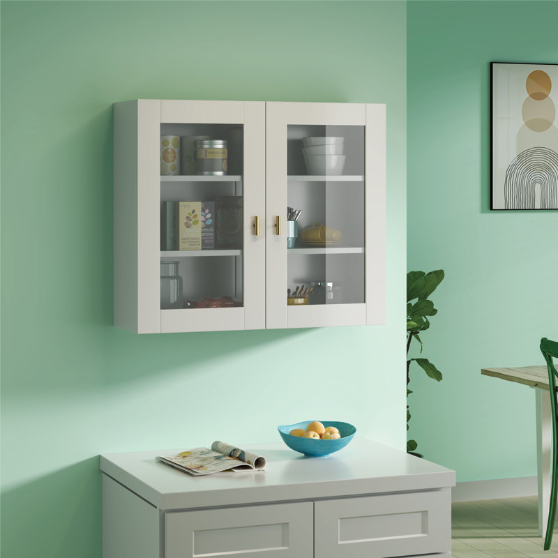 3 Piece Cube Shelf, White