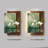Brown + Green Rectangle Sandstone Wall art-118591951