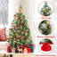Green Spruce Flocked/Frosted Christmas Tree-314716377-401839302