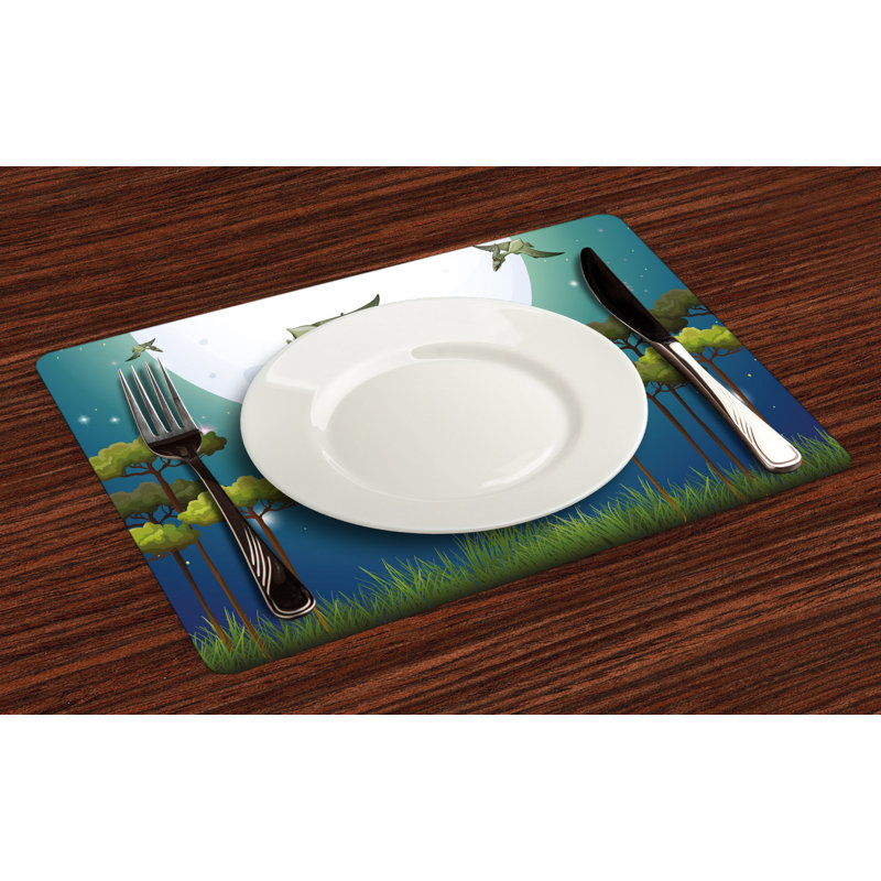 Polyester Animals/Nature Rectangle Placemat