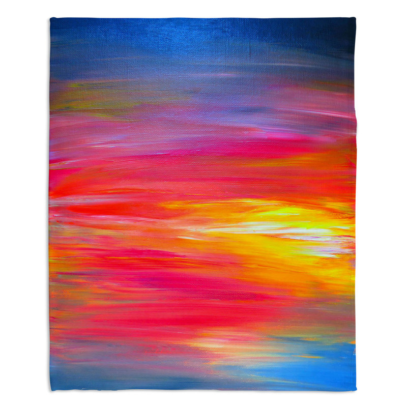 Couverture sherpa doux horizons brillante, l 68 po x L 80 po