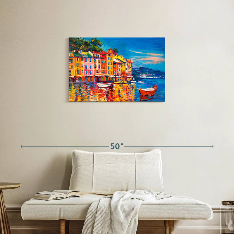 Harbor Town, 20" H x 30" W