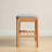 Natural Solid Wood Shoe Bench