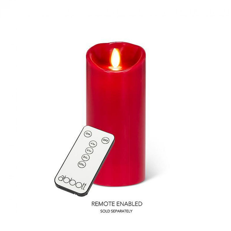 Bougie rouge Reallite