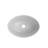 Stonelle Matte White Solid Surface Round Oval Vessel Sink
