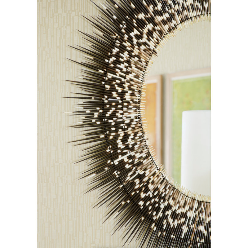 Genuine Quill Accent Mirror, 43" x 43"