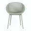 Ensemble de 2 chaises longues modernes - Plastique PP intérieur / extérieur toutes saisons, léger pour patio, plage, salon-582555937