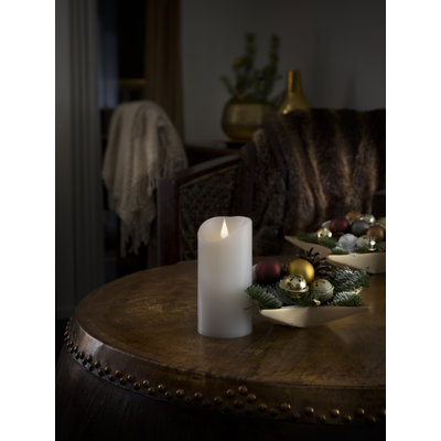 3D Flame Real Wax Battery Candle