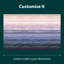 Clarissa Hulse Strata Sapphire Fixed Size Mural-124341119