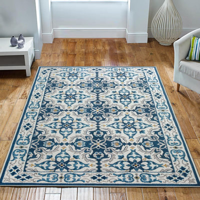 Oriental Machine Tufted Shag Area Rug