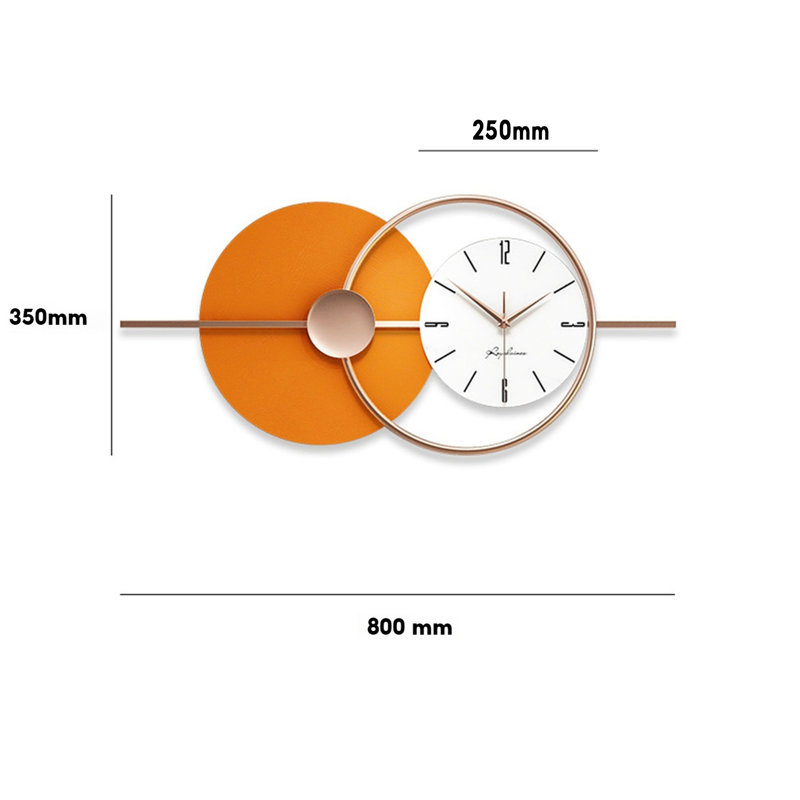 Adontae Iron Wall Clock