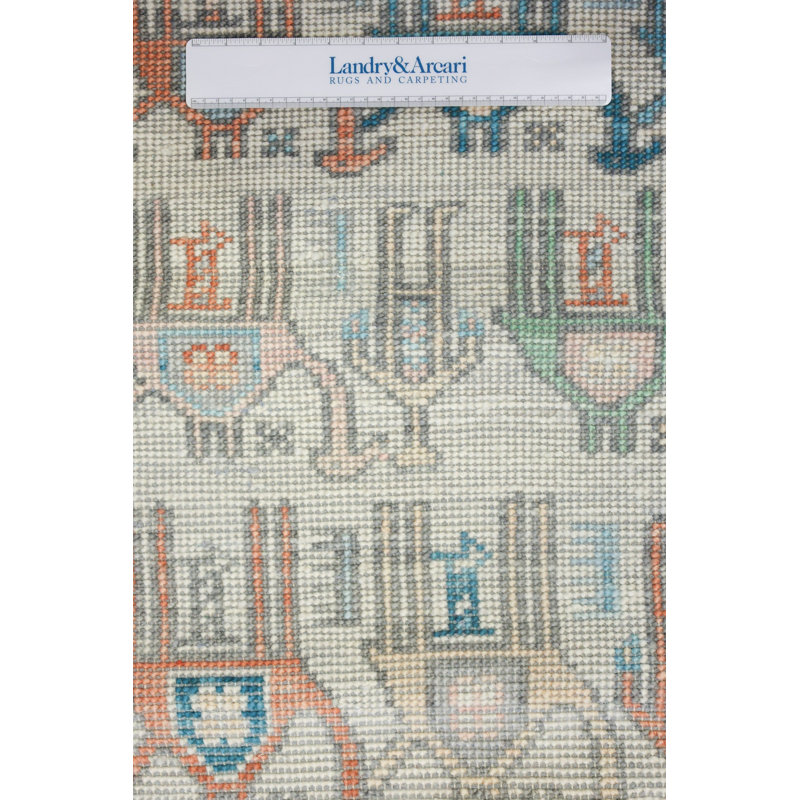 Tapis de couloir unique 2 pi 11 po x 10 pi 5 po ivoire