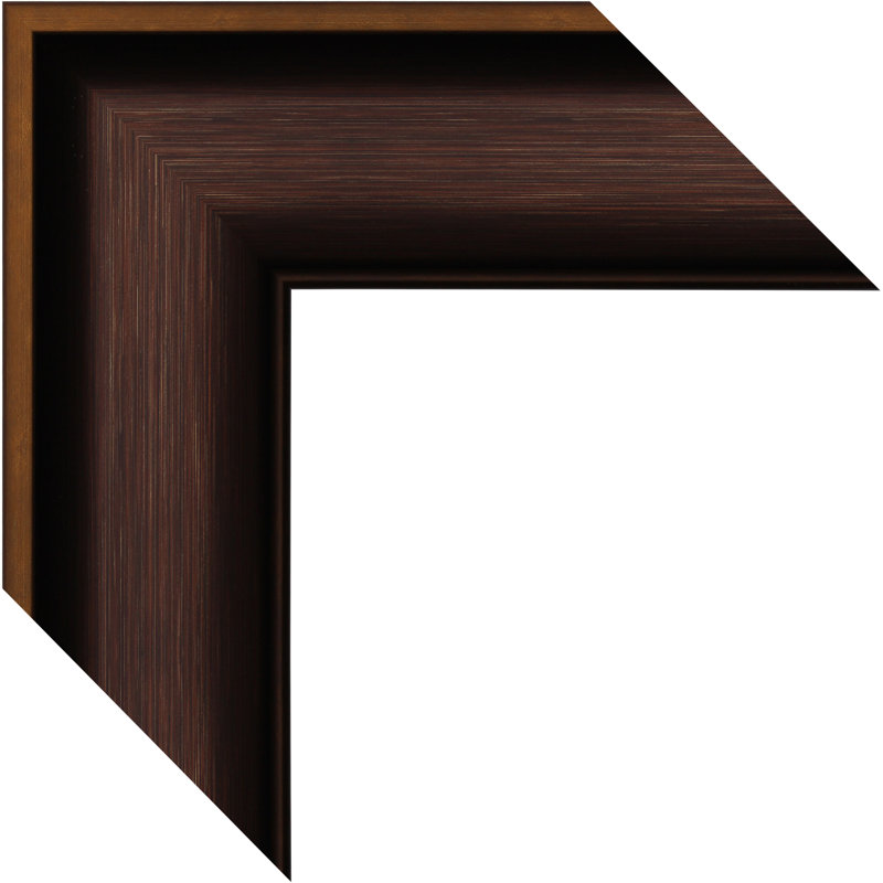 Metropolis Flat Mirror, 42" x 30", Bronze