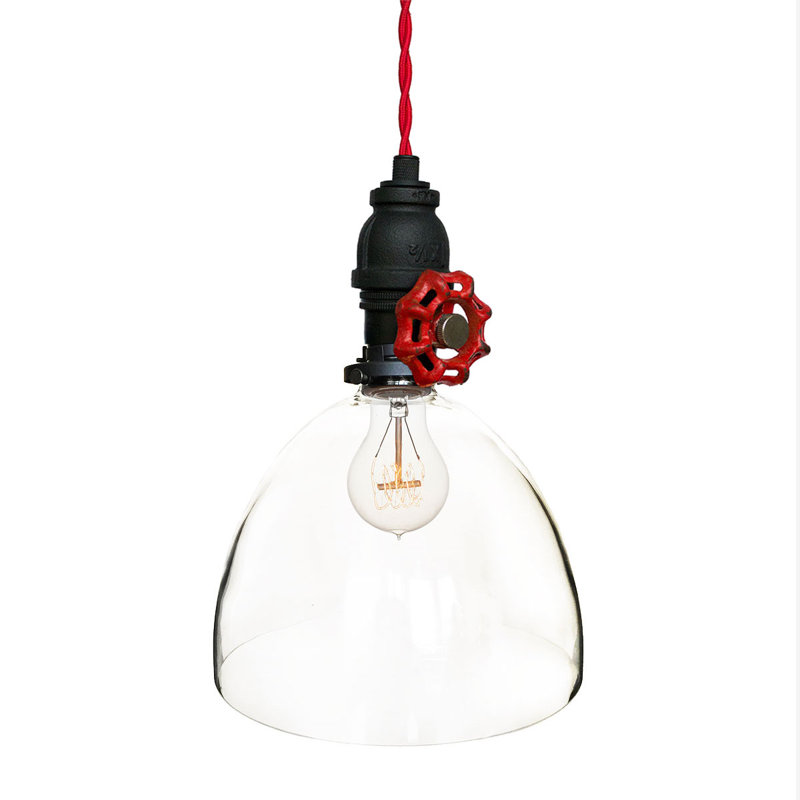 1 - Light Pendant, LED Bulb
