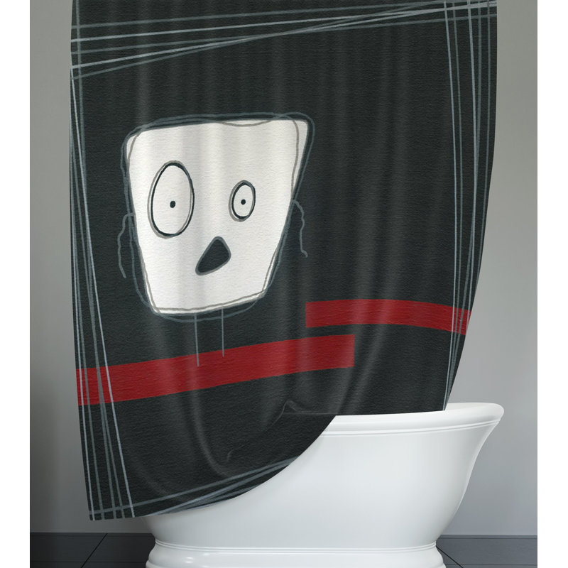 Rideau de douche Shanisa, H 83 po x l 70 po