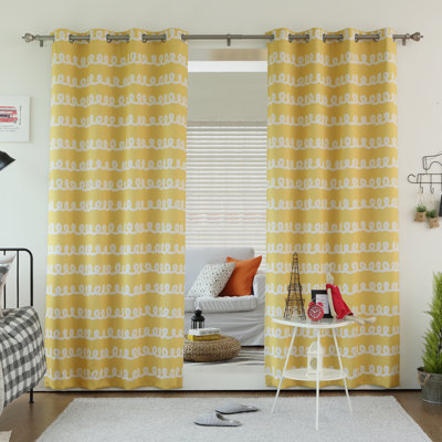 Delk Room Darkening Curtain Pair