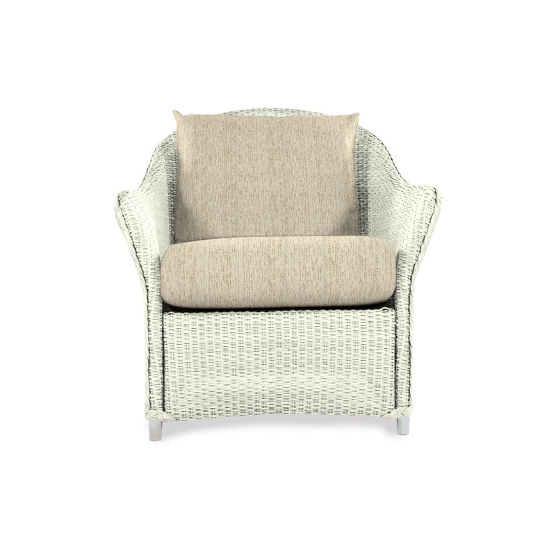 Weekend Retreat Outdoor Lounge Chair, Charlotte Sparrow, White