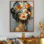 «Glam Harmonious Cubist Woman Portrait I», art mural sur toile tendance-90894877-90894879-121177024