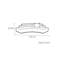 Canapé de luxe semi-circulaire courbé-106732301