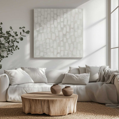 Airy Repetition I Wrapped Canvas Print