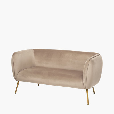 Lucca 2 Seater Velvet Sofa