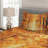 Forest Rustic Polyester Floral Coverlet