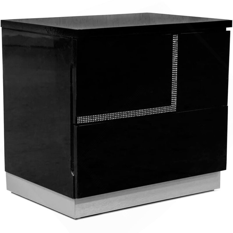 Table de chevet 2 tiroirs Modern