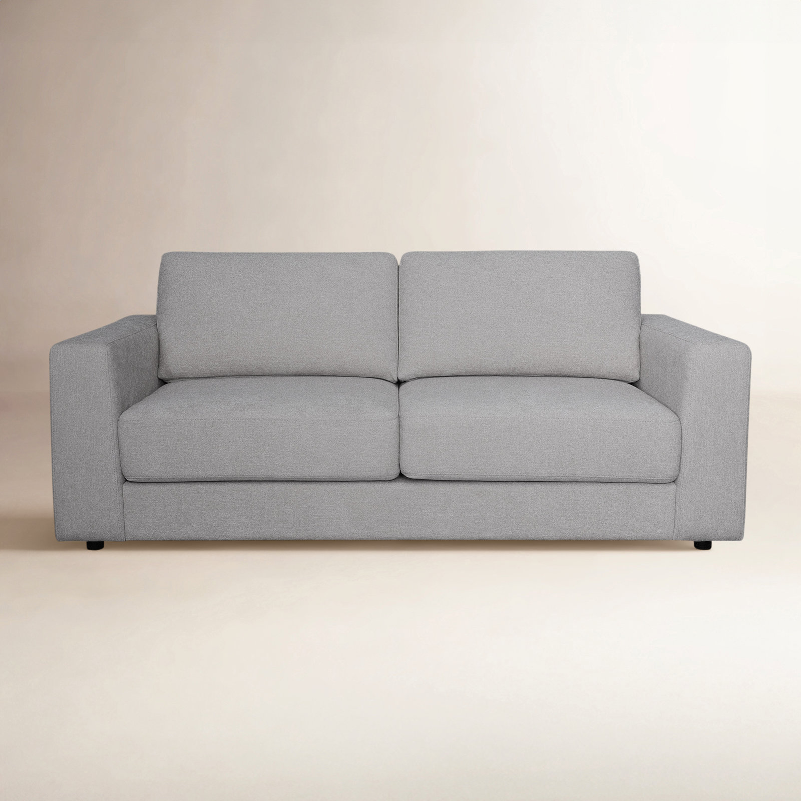 85'' Upholstered Sofa, Gray 100% Polyester