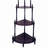 39" Tall 4-Tier Wooden Standing Corner Shelf